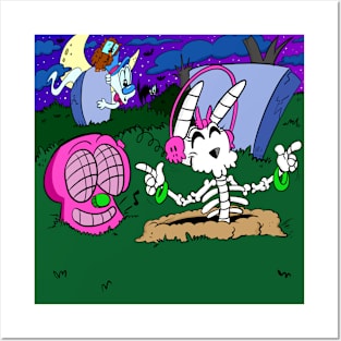 Boogie Bones Bunny Posters and Art